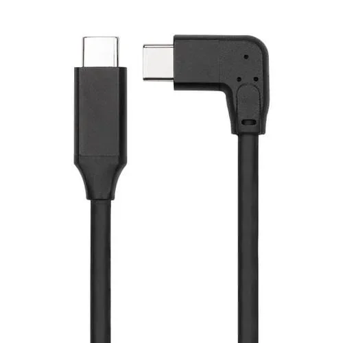 Cable Usb-C Macho a Usb-C 60W 3A PD 1M para Carga Rápida (Negro)