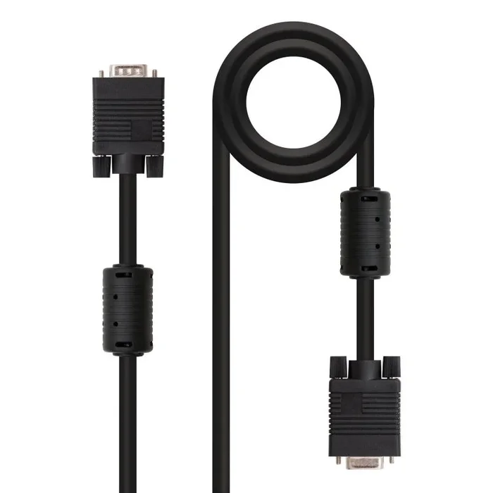 Cable VGA Monitor Macho-Hembra Ferrita 6m