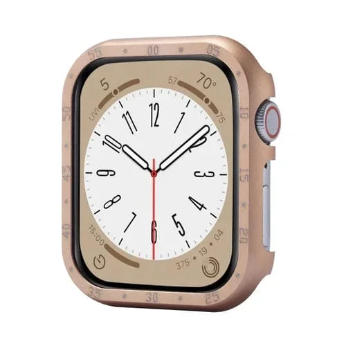 Caja con Marco para Apple Watch Series 6/5/4 Aleación de Aluminio 40mm (Oro Rosa)