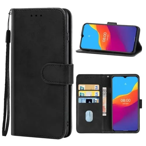 Caja de Cuero para Ulefone Note 10 Funda Protectora (Negro)