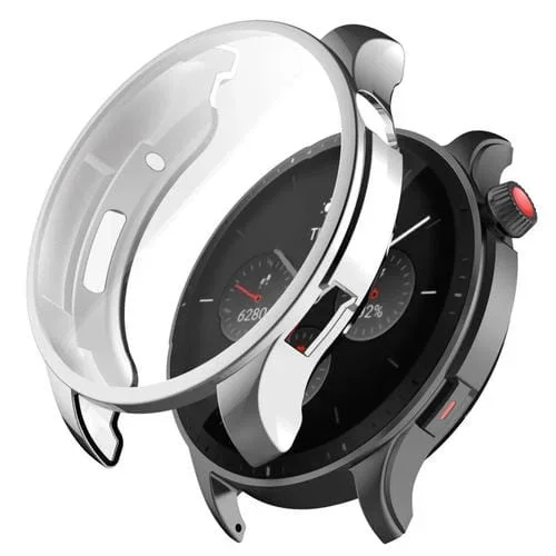 Caja de Reloj TPU para Amazfit GTR 4 Completa Cerrada (Astilla)