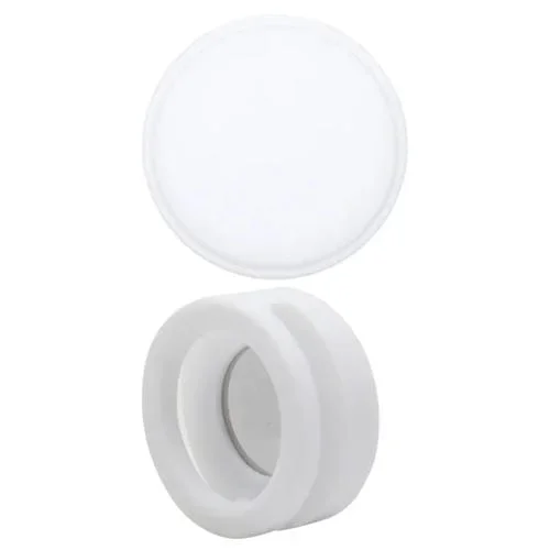 Caja de Silicona para AirTag Collar Mascotas a Prueba de Golpes Anti-Arañas (Blanco)