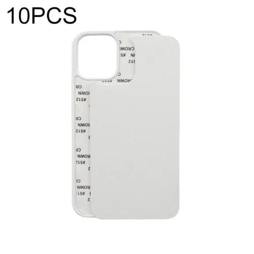 Caja de teléfono de sublimación para iPhone 14 2D (Blanco) 10 PCs