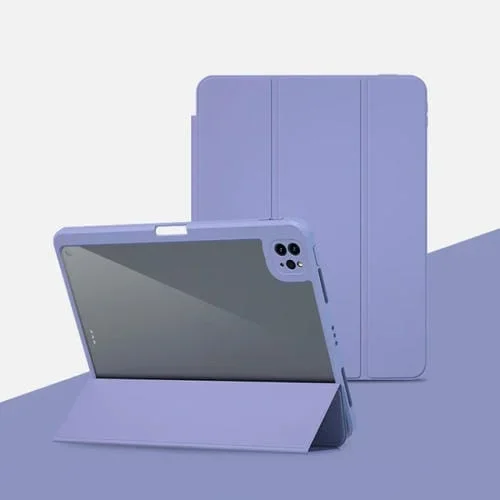 Caja Magnética Tableta Smart Cuero iPad Pro 10.5 (Lavanda Púrpura)