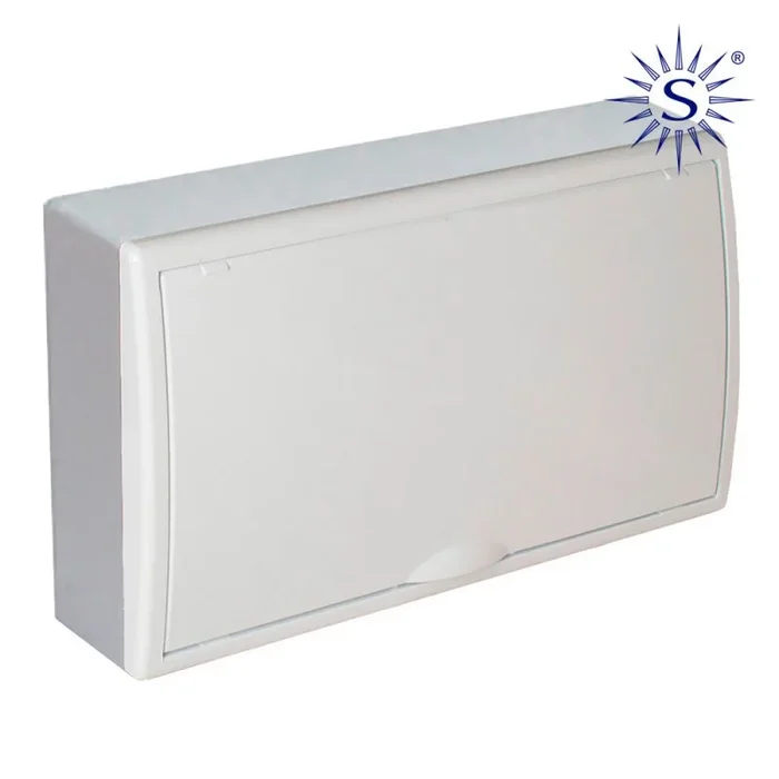 Caja para icp 1-4 elementos distribucion hasta 12 elementos superficie ip40 solera 8698