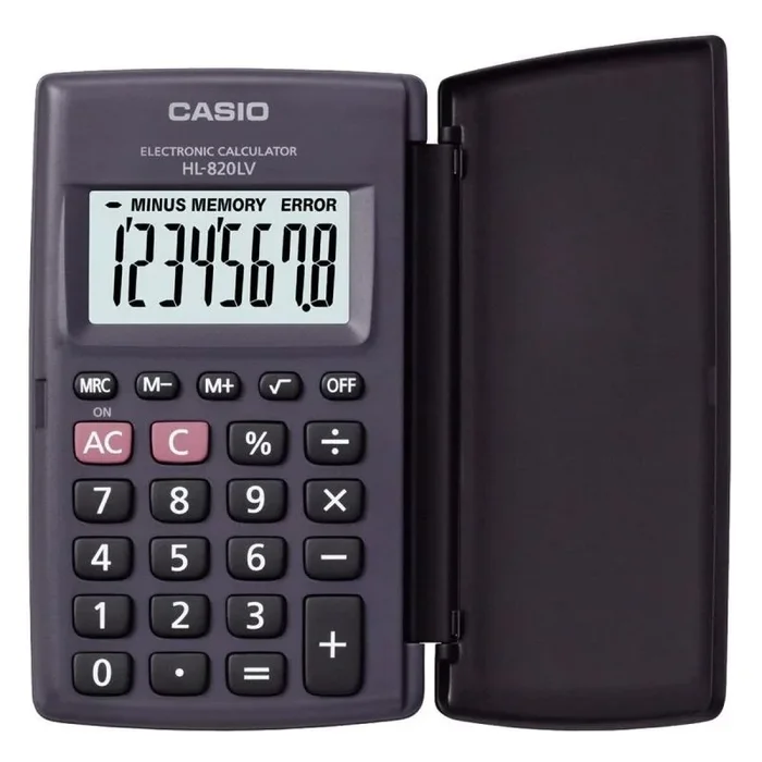 Calculadora Casio Unisex HL-820LV-BK Calculadora