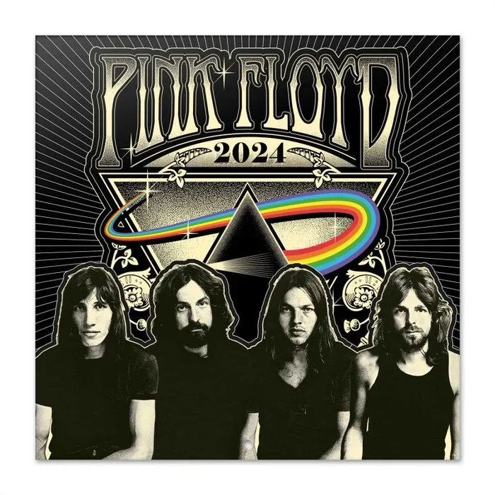 Calendario 2024 30×30 pink floyd