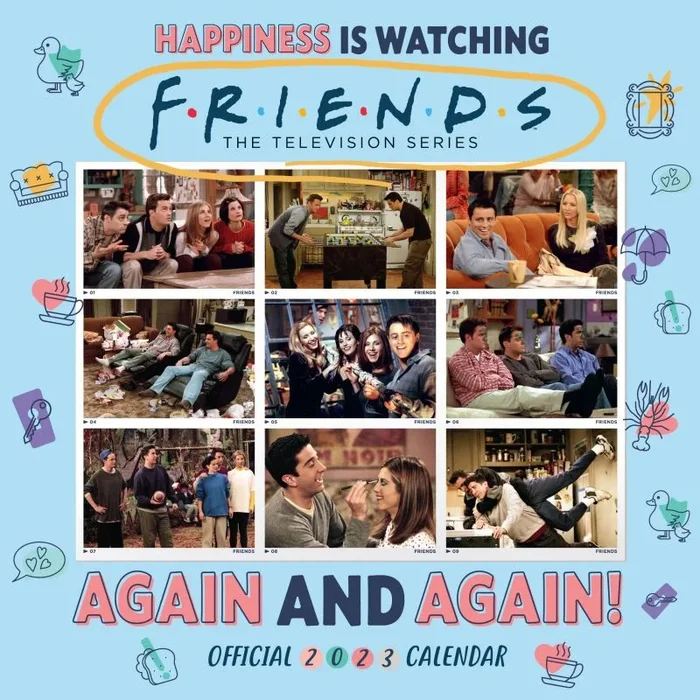 Calendario 30×30 2023 friends plastic free