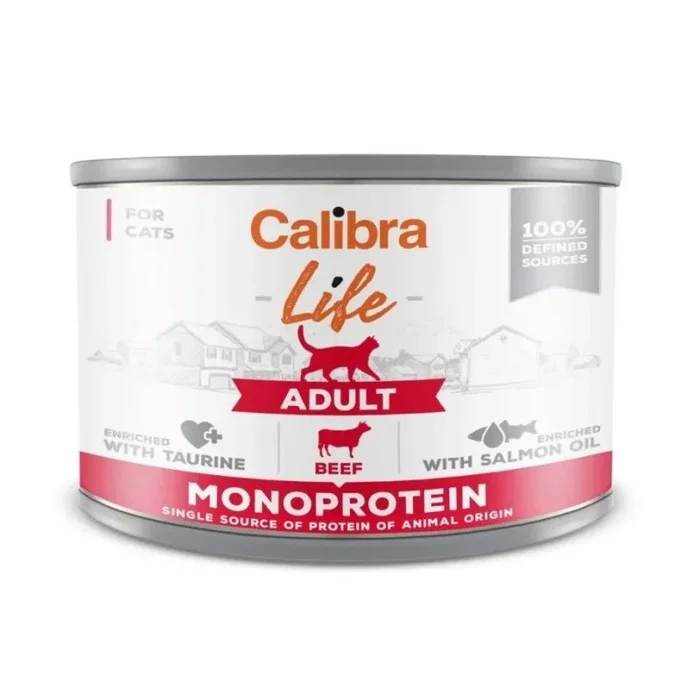 Calibra cat life adult beef 200g