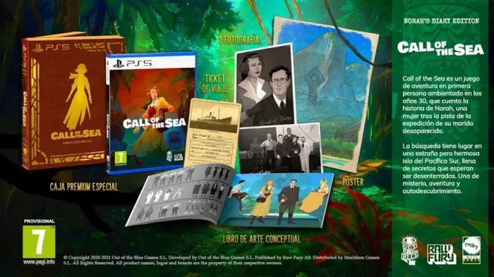 Call of the Sea Norah’S Diary Edition – Playstation 5