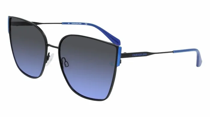 Calvin Klein CKJ21209S Gafas, Black/Navy, 61/17/140 para Mujer