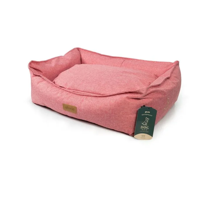 Cama para perro gloria rosa 95 x 75 cm