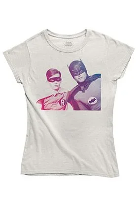 Camiseta batman y robin serie clasica de tv chica talla m universo dc