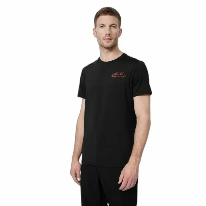 Camiseta de Manga Corta Hombre 4F Fnk M209 Negro S
