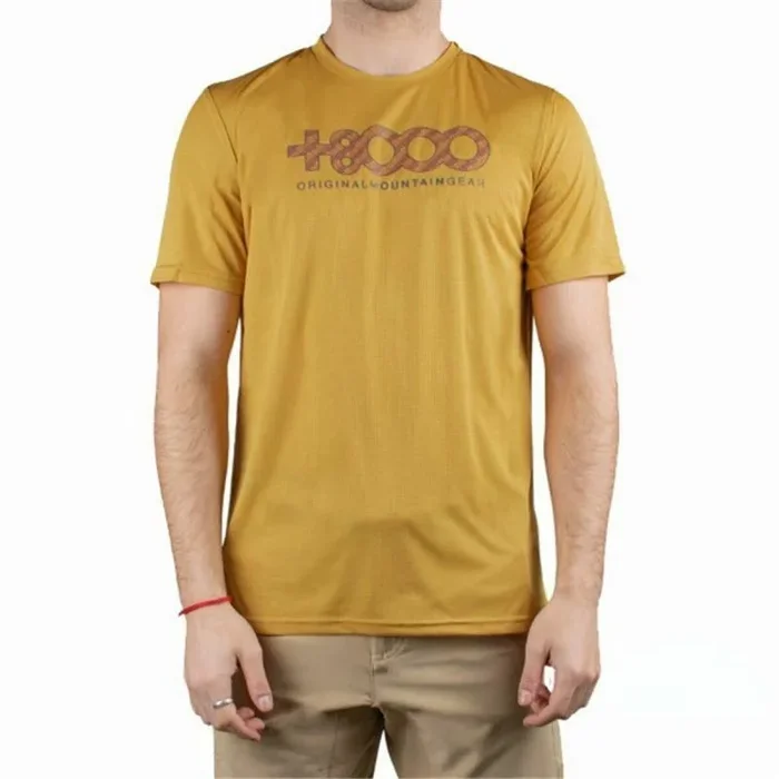 Camiseta de Manga Corta Hombre +8000 Usame Dorado S