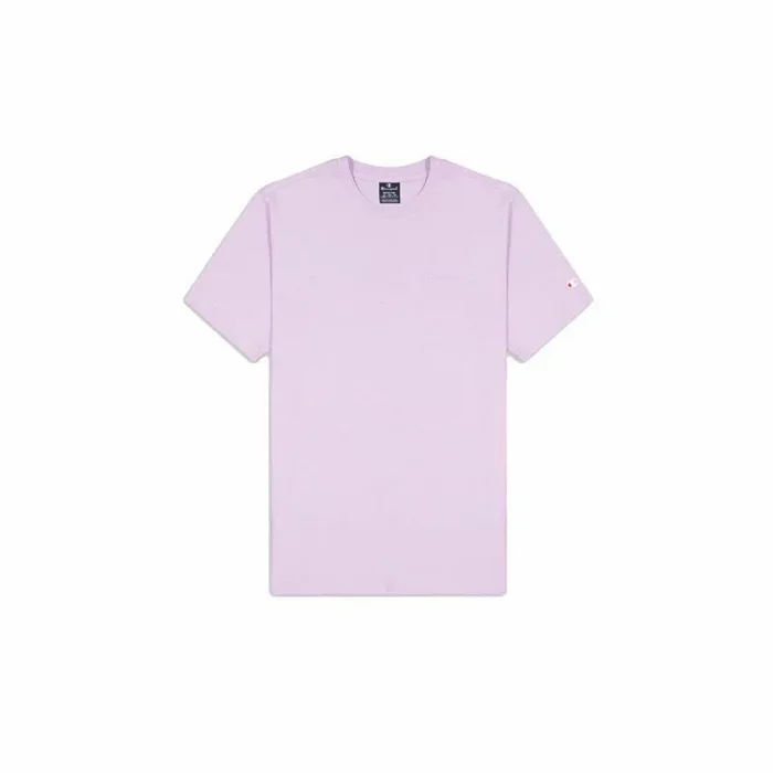 Camiseta de Manga Corta Hombre Champion Crewneck Lila L