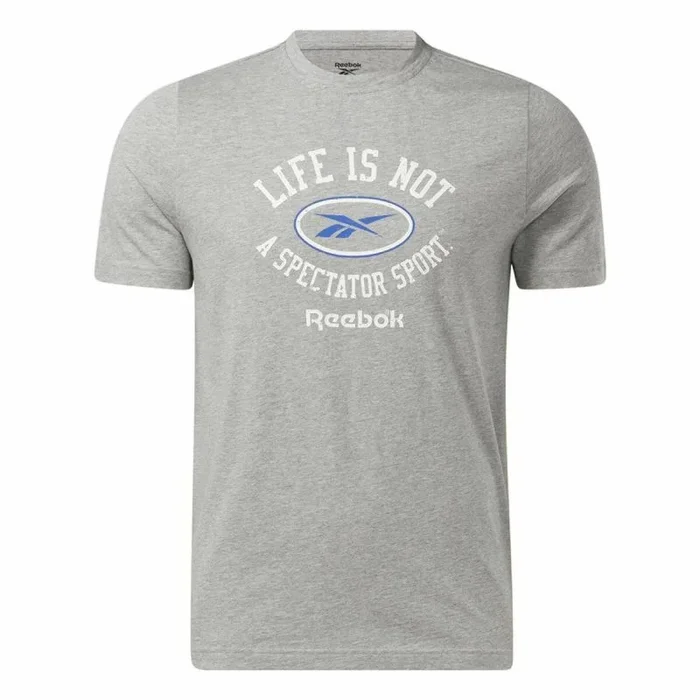 Camiseta de Manga Corta Hombre Reebok GS Not Spectator Gris L
