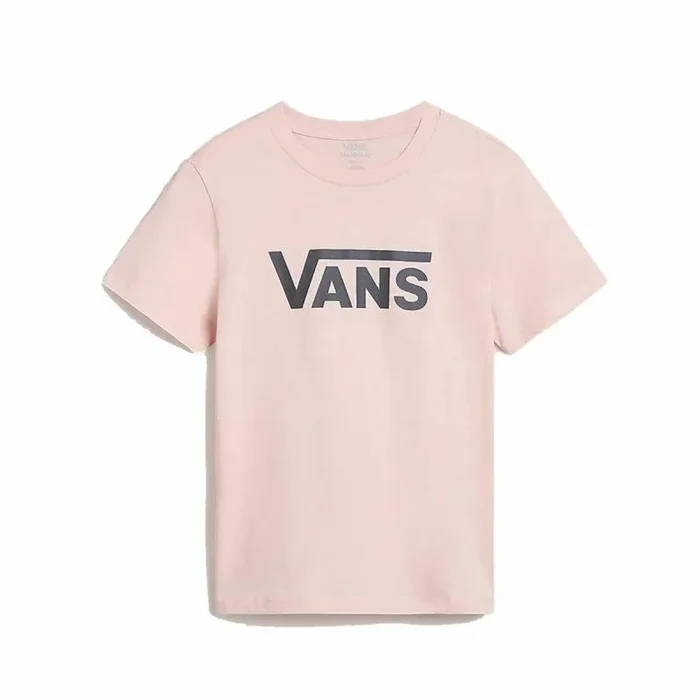 Camiseta de manga corta mujer vans drop v ss crew salmón s