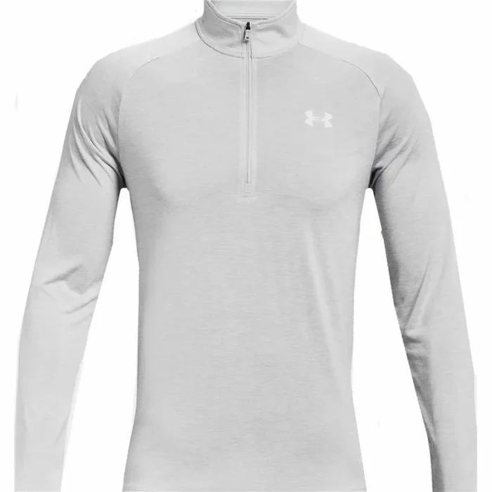 Camiseta de Manga Larga Hombre Under Armour Tech 2.0 1/2 Zip Blanco M