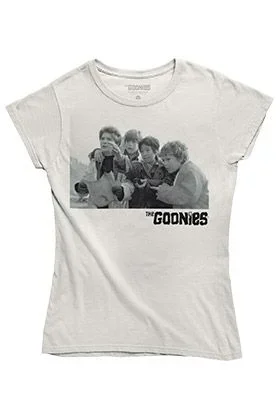 Camiseta los goonies grupo chica talla s