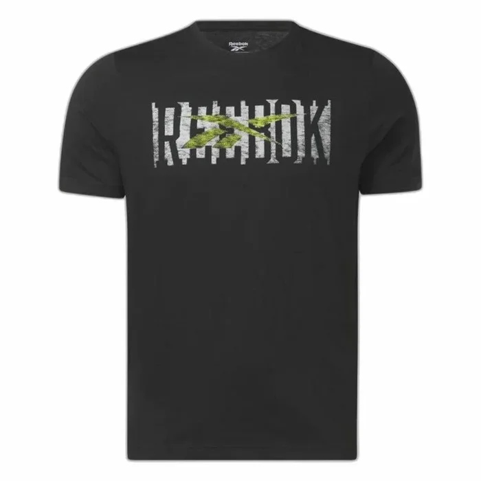 Camiseta reebok gs reebok fade ss negro l