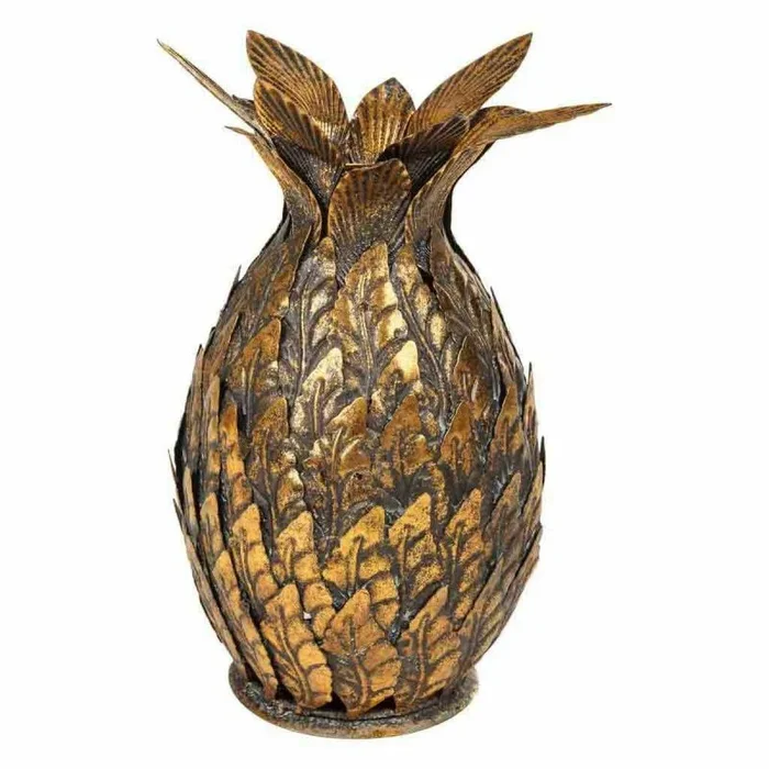 Candelabro alexandra house living dorado hierro 15 x 26 x 15 cm piña
