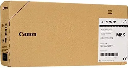 Canon 707 MBK Cartucho de toner original Negro Mate para Impresora Laser Isensys