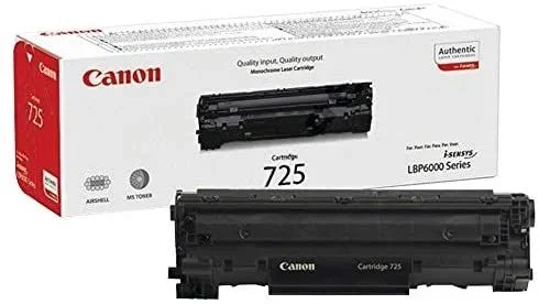 Canon 725 cartucho de tóner 1 pieza(s) Original Negro