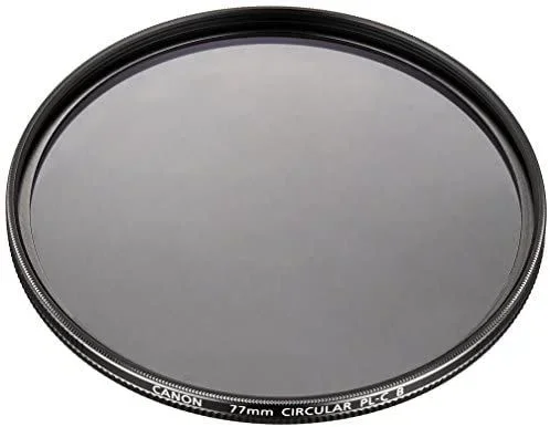 Canon PL-C B 77mm Filtro polarizador Lente para Adaptarse a Cualquier Lente con una Rosca de 77mm