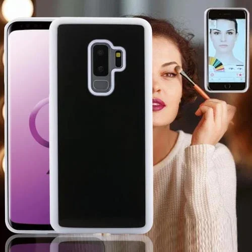 Carcasa TPU + PC Antigravedad para Galaxy S9 + Prueba de Golpes (Blanco)
