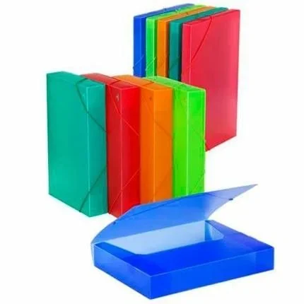 Carchivo, carpeta proyectos plastico polipropileno traslucid con goma l.5cm verde
