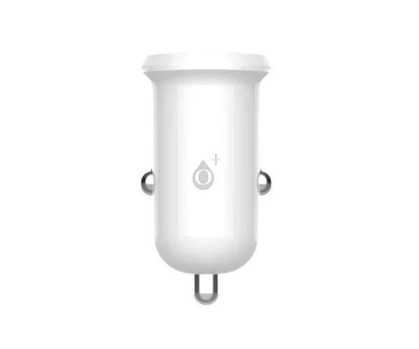 Cargador de coche-mechero usb x2 / 12w / blanco / proteo a5785 / one+