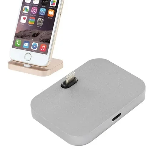 Cargador estación de escritorio Stouch 8 Pines para iPhone (Gris)