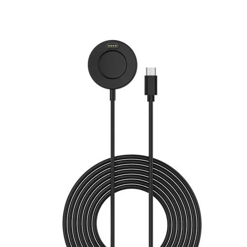 Cargador Tipo-C para Garmin Fenix 5 Plus con Función de Datos (Negro)