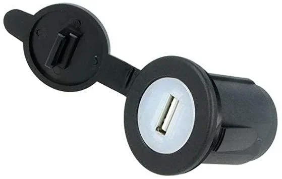 Cargador USB Para Instalar En Panel 12-24Vdc Salida 5Vdc
