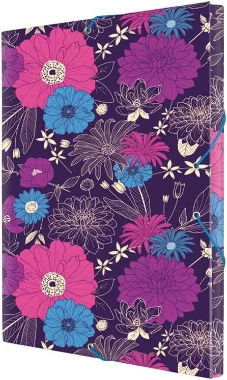 Carpeta de tapa dura in bloom para: a4 33,5x26cm milan