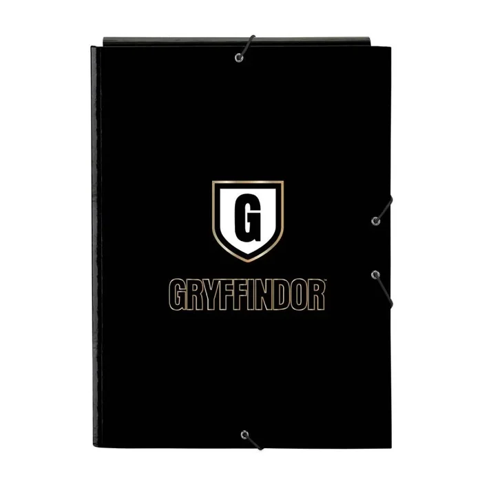 Carpeta harry potter bravery negro a4