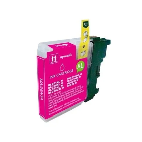 Cartucho comp. brother lc980xl/lc1100xl magenta 18 ml