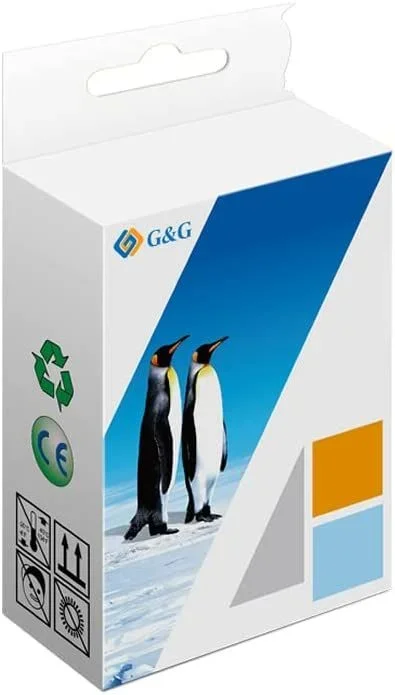 Cartucho de Tinta GG Negro para Print C/Epson T7901 G&G, Multicolor, Standard, Monedero Cookie Padding H