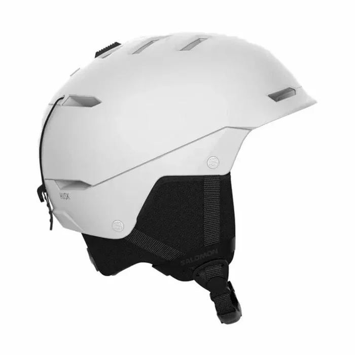 Casco de esquí snowboarding salomon husk blanco negro unisex s 56-60 cm 56-58