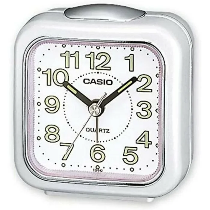 Casio Collection TQ-142-7EF, Reloj Digital con Alarma Diaria, Blanco