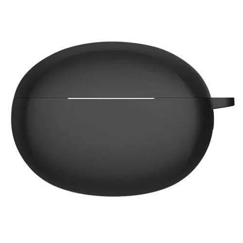 Caso Protector Auriculares Silicona Oppo Enco X2 (Negro)
