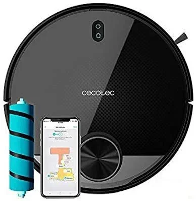 Cecotec Conga 3390 aspiradora robotizada Sin bolsa Negro