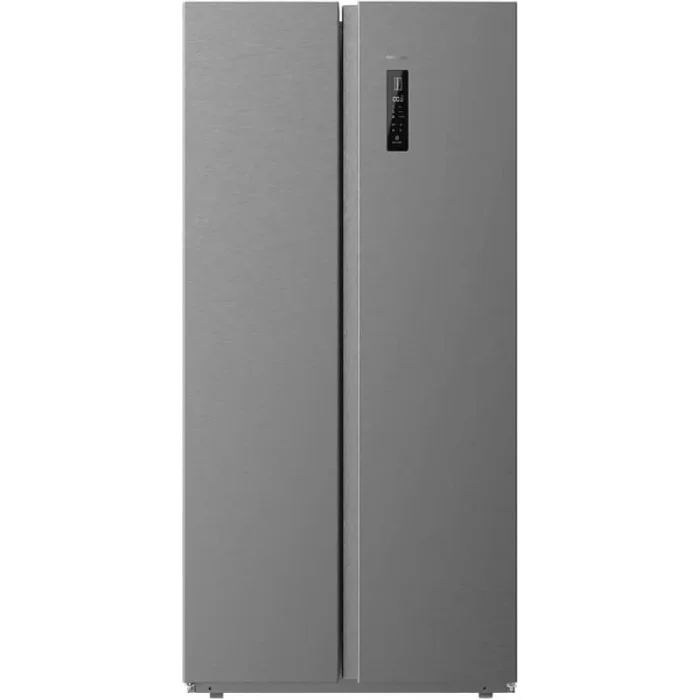 Cecotec Frigorífico Bolero CoolMarket SBS 559 Inox E. 559 L, 177 cm X 90 cm, Clase E, Sistema Multi Air Flow, Total No frost, Motor inverter plus.