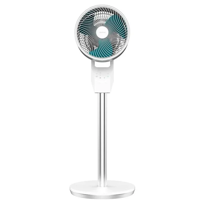 Cecotec Ventilador Circulador de Aire de Pie EnergySilence 900 Cyclone. 35W, Diámetro 9 Pulgadas, Oscilación Automática, 3 Velocidades, Inclinación Ajustable, Fácil Control