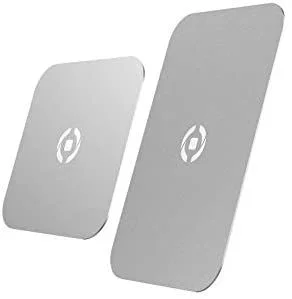 Celly Ghost Plate – Placa metálica Universal, Color Plata
