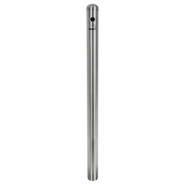 Cenicero securit poste acero inoxidable 100,5 x 6,8 x 6,8 cm