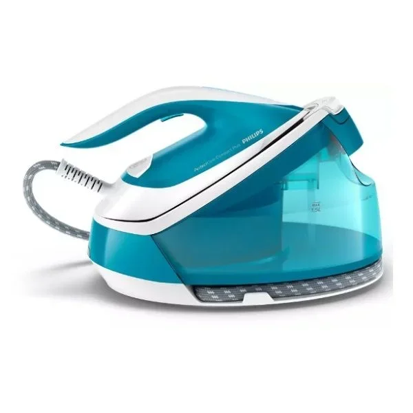 Centro de planchado philips gc7920/20 color azul agua deposito 1500ml potencia 2400w