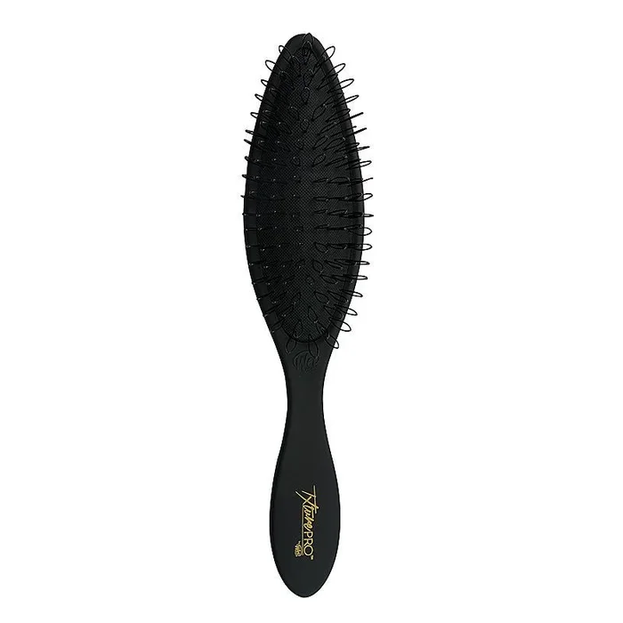 Cepillo Desenredante Wet Brush Txture Pro Extension, Cerdas IntelliLoop para Cabello con Extensiones, Mayor Control y Versatilidad, Color Negro