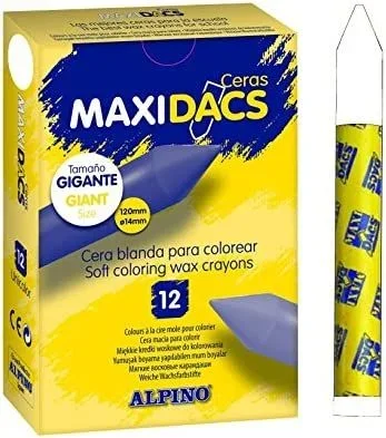 Cera Blanda MAXIDACS Blanco, Caja x12